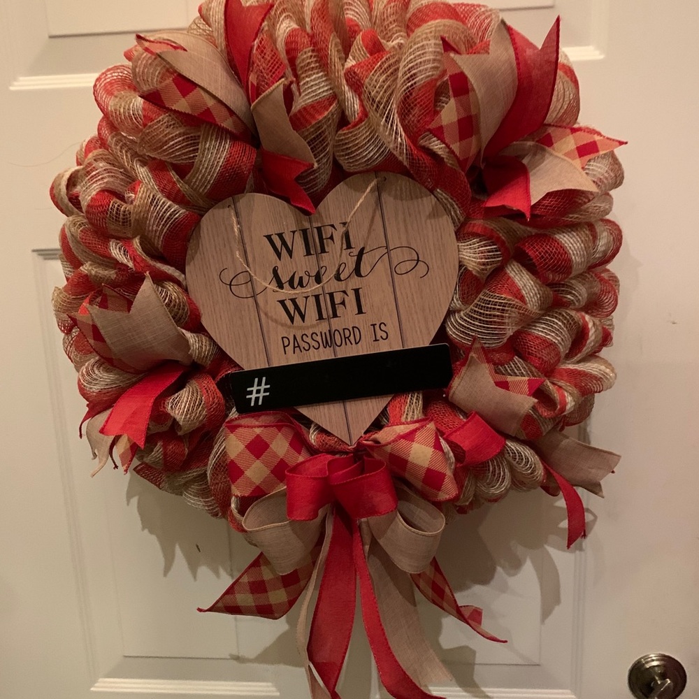 WiFi wreath